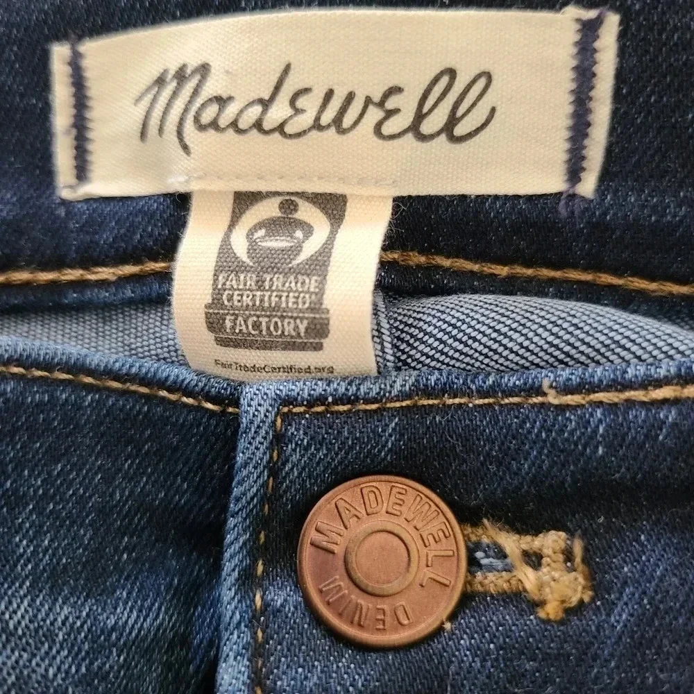 New Madewell 10" High-Rise Skinny Jeans 28 - Picture 8 of 11